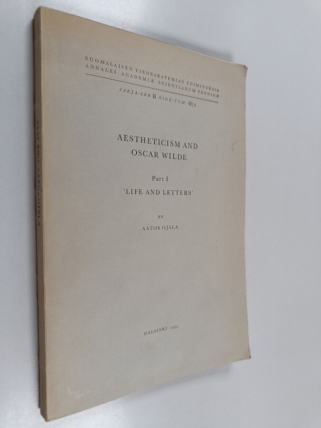 Aatos Ojala : Aestheticism and Oscar Wilde