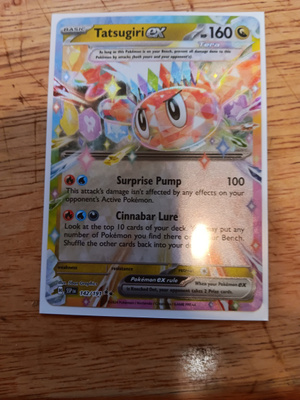 Tatsugiri ex 142/191 - Scarlet & Violet Surging Sparks card
