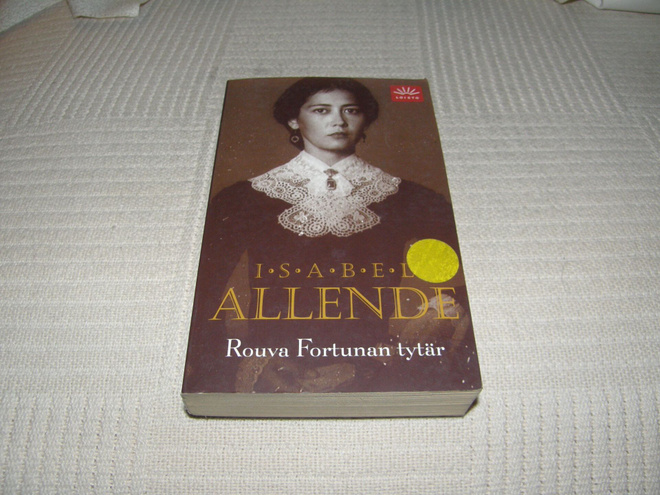 Isabel Allende Rouva Fortunan tytär -pok