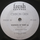 CHRON GEN Puppets Of War 7" vinyyli-ep - pikkukuva 3