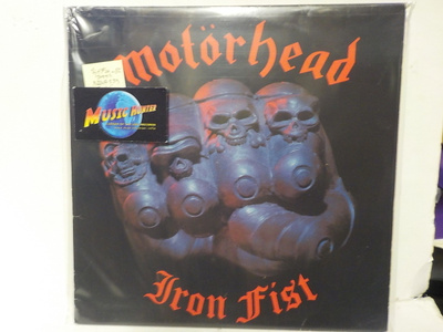 MOTORHEAD - IRON FIST fin-82 EX/EX LP