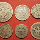 USA vanhaa rahaa: 1866, 1899, 1901, 1904, 1911, 1912 (KD13) - pikkukuva 2