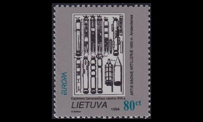 Liettua 555 ** Europa keksinnöt ja löydöt (1994)