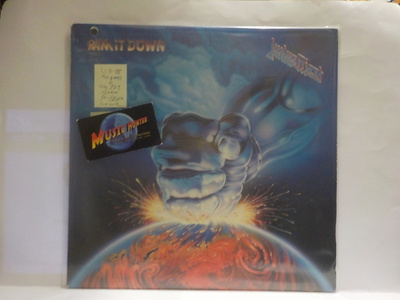 JUDAS PRIEST - RAM IT DOWN M-/EX+ US 1988 LP