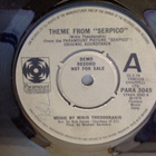 MIKIS THEODORAKIS :: THEME FROM SERPICO :: VINYYLI 7"  1974 - pikkukuva 2