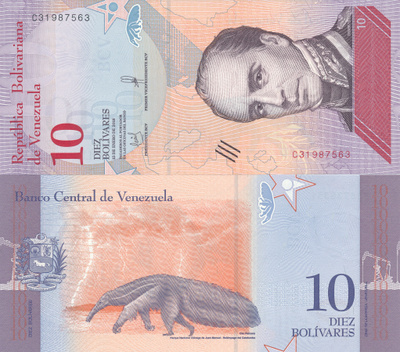 Venezuela 10 Bolivares 2018 P360
