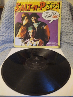 SALT 'N' PEPA - LET'S TALK ABOUT SEX VINYL 12" 45 RPM