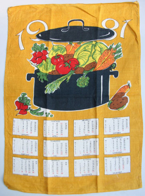 Kalenteripyyhe 1981