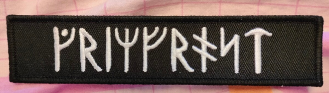 Grimfrost : Runic - hihamerkki