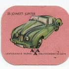Kahvilappu AAA n:o 25 JOWETT JUPITER - pikkukuva 1