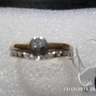 Kultasormus 14 k Aidoilla timanteilla,Koko 17,5 mm - pikkukuva 4