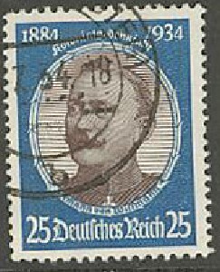 Saksa Mi 543 o