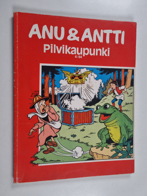 Willy Vandersteen : Anu & Antti 4/84 : Pilvikaupunki