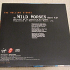 Rolling Stones Wild Horses edit 4:07 cds UK promo 1996 - pikkukuva 2