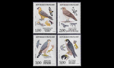 Ranska 2463-6 ** Petolintuja (1984)