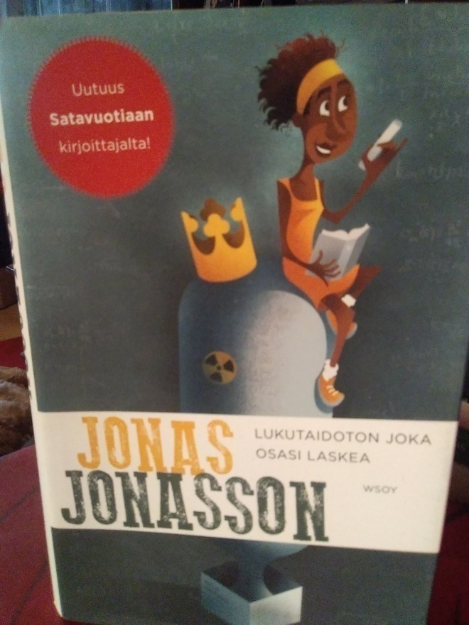 JONAS JONASSON: LUKUTAIDOTON  JOKA OSASI LASKEA