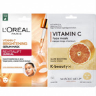 4kpl Sheet Mask Kocostar/Masque Me Up/Some By Mi/Loreal - pikkukuva 2