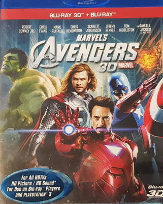 Avengers Blu-ray 3D+Blu-ray -Blu-Ray