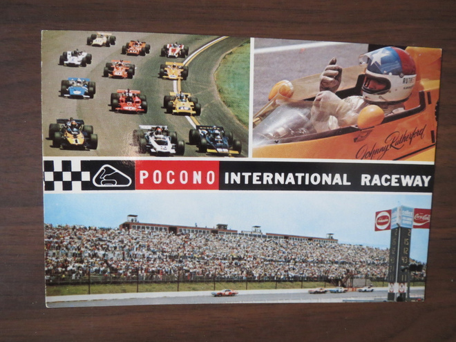 Pocono International Raceway moottoriurheilukortti 1970-luku