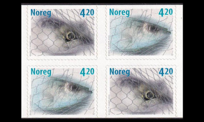 Norja 1355-6n ** Kalastus (2000)