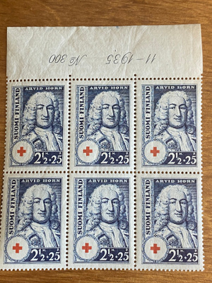PR 1936 2 1/2MK+25PEN NUMERO KUUSILO**