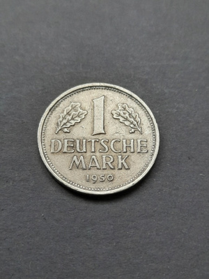 Deutsche 1 mark 1950 J
