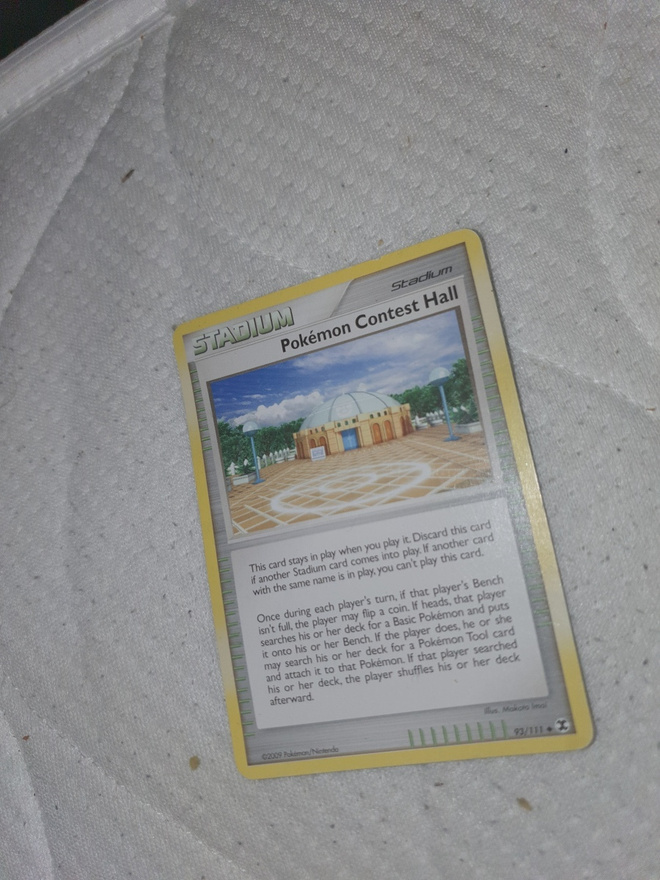 Pokémon Contest Hall 93/111 Rising Rivals card