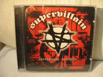 Supervillain: Earthquake Machine CD.