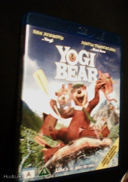 YOGI BEAR - JOGI-KARHU Blu-ray (Sis.postikulut)