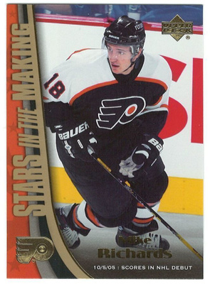 05-06 Upper Deck Stars in the Making #SM12 Mike Richards