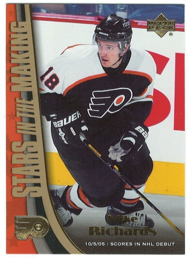 05-06 Upper Deck Stars in the Making #SM12 Mike Richards