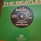 7`The Beatles - A Hard Days Night/ Things We Said Today - pikkukuva 1