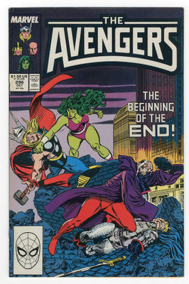 The Avengers #296 (Marvel, October 1988)