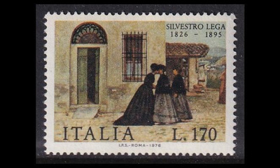 Italia 1554 ** Taidemaalari Silvestro Lega (1976)