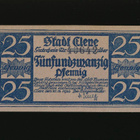 Saksa Notgeld 25 Pfennig, Cleve 1920 - pikkukuva 2