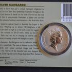 Australia 1 oz 999 hopea "Kangaroo" 1997 - pikkukuva 2
