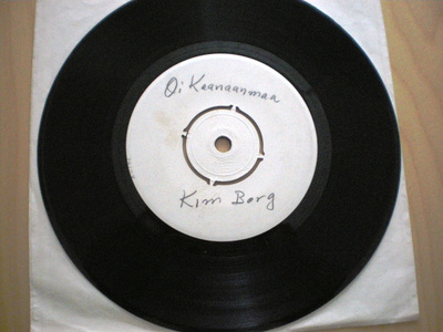 7" Kim Borg: Oi Kaanaanmaa / Oi Herra siunaa päämies KOELEVY