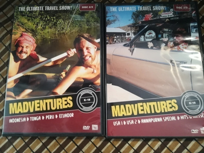 Madventures: The Ultimate Travel Show levyt 2 ja 3