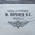 LINJA-AUTOLIIKE M. RUPONEN OY....Joensuu. Firmakuori -57. - pikkukuva 2