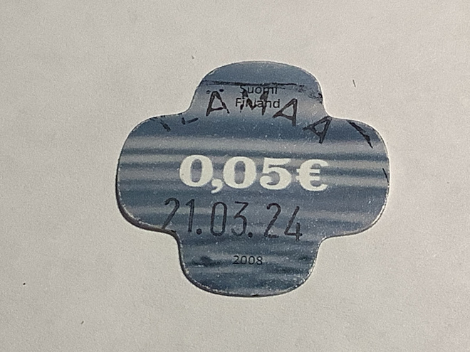 Lape 1867 /2009 Vesi 1/3 o leimattu Lo