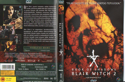 Blair Witch 2-Book Of Shadows (60 082) k -FI- DVD suomik.