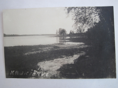VANHA Valokuva Kaukjärvi Luov. Alue 1920-l