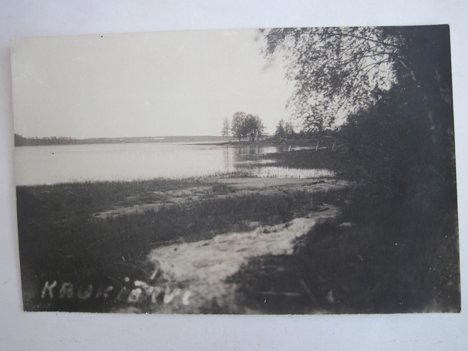 VANHA Valokuva Kaukjärvi Luov. Alue 1920-l