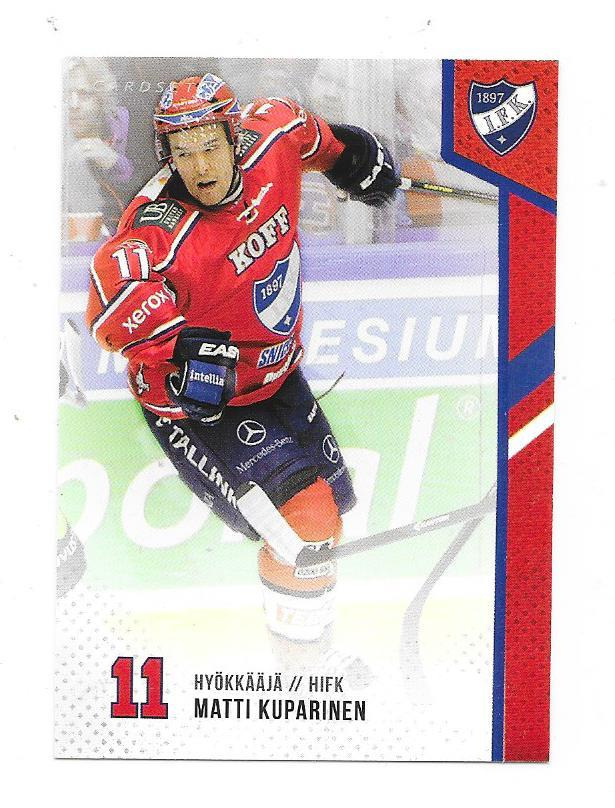 2014-15 CardSet #17 Matti Kuparinen  HIFK