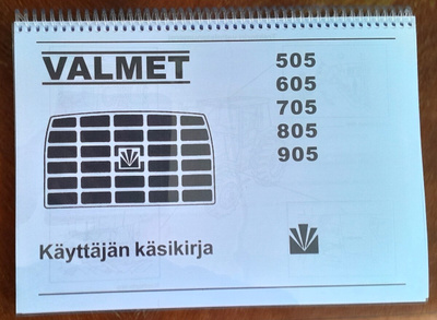 Valmet 505 605 705 805 905 käyttäjän käsikirja