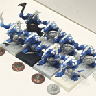 WHFB - 8kpl Lizardman Saurus Warriors - pikkukuva 3