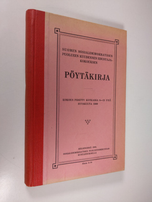 Suomen sosialidemokratisen puolueen kuudennen edustajakok...