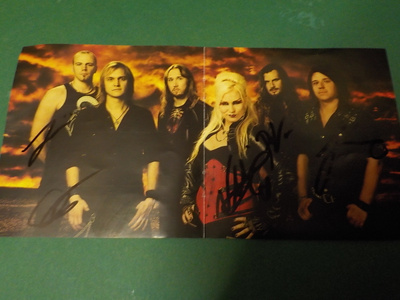 BATTLE BEAST 5x NIMMARIT BOOKLETISSA
