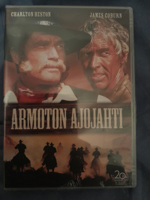 Armoton ajojahti dvd,james coburn,charlton heston