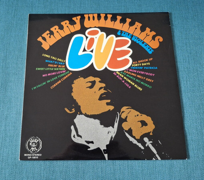 JERRY WILLIAMS&THE VIOLENTS GP-100 10 1975 SWEDEN